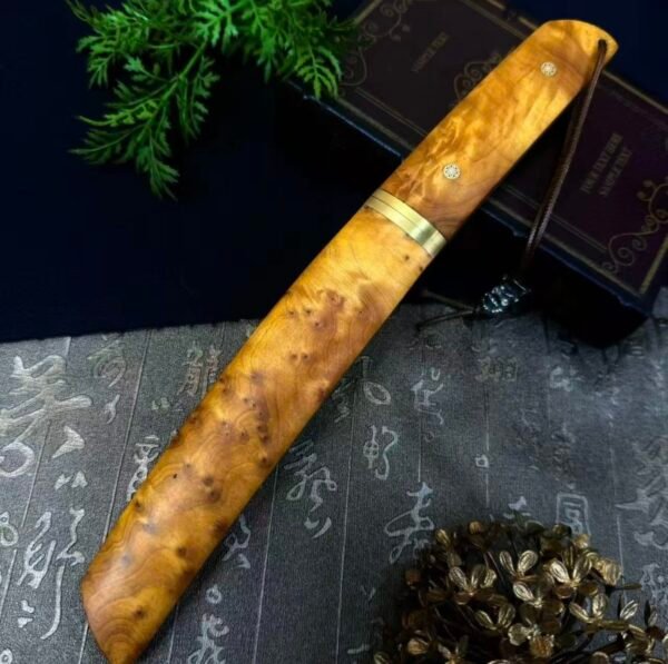 Golden Thread Wooden Shadow Knife