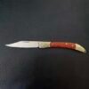 Brass folding knife