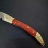 Brass folding knife