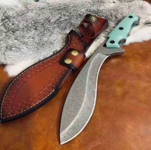 Dragon Scale Dog Leg Knife
