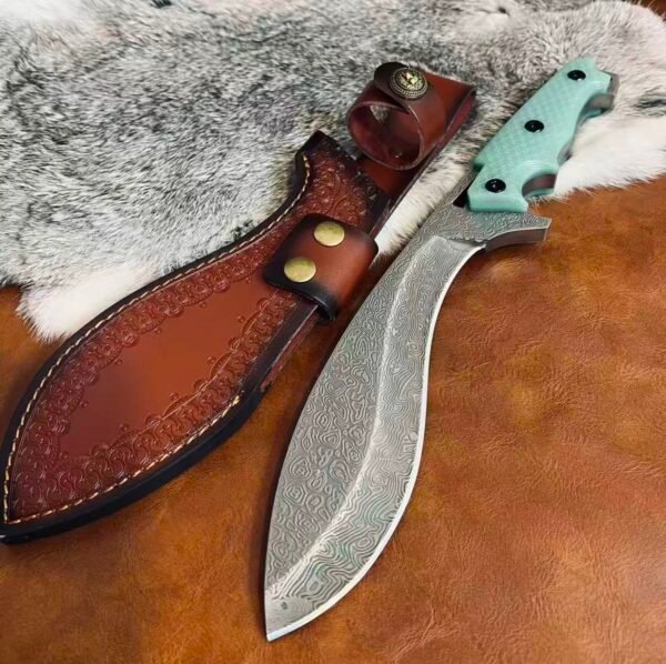 Dragon Scale Dog Leg Knife