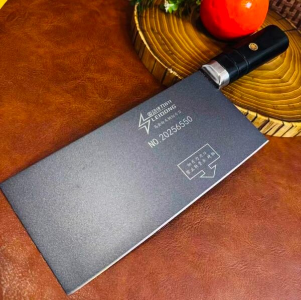 Black Gold Powder Steel Kitchen Knife