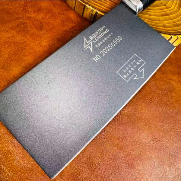 Black Gold Powder Steel Kitchen Knife