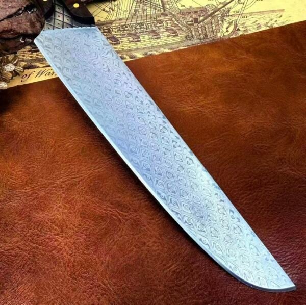 Damascus steel, Mirror Light, Tengshe Phantom, multi-functional slaughtering knife