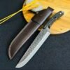 Damascus steel, Tengshe Phantom, multi-functional slaughtering knife