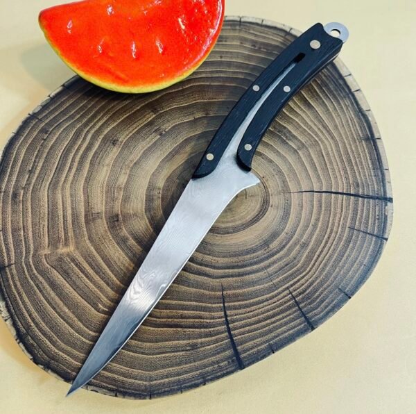 Damascus steel, mirror finish, Daxia Dragon Sparrow boning knife